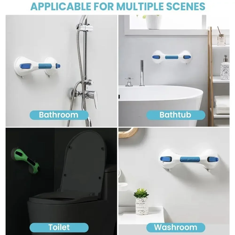 TAILI Shower Grab Bar Glow in the Dark 2-Pack 12.2” Open Box Package Wear